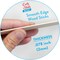 CraftySticks Wavy Wooden Fan Handle Sticks – 8 Inch Birch Wood for Crafts, DIY Fans, and Promotional Use, Natural